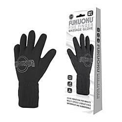 Fukuoku Five Finger Massage Glove - Left Hand
